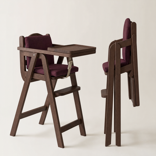 chaise NIDOU-Foncé noyer