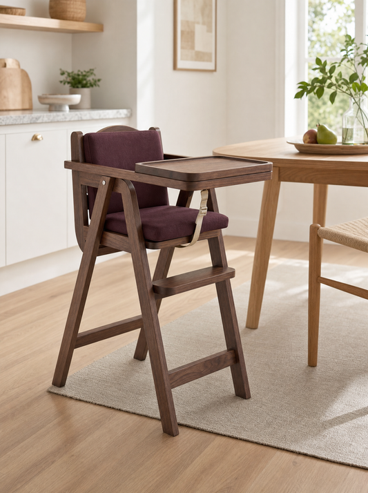 chaise NIDOU-Foncé noyer
